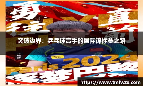 突破边界：乒乓球高手的国际锦标赛之路